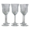 Set of 6 water glasses luminarc octime, glassware of arques in france / wedding / events