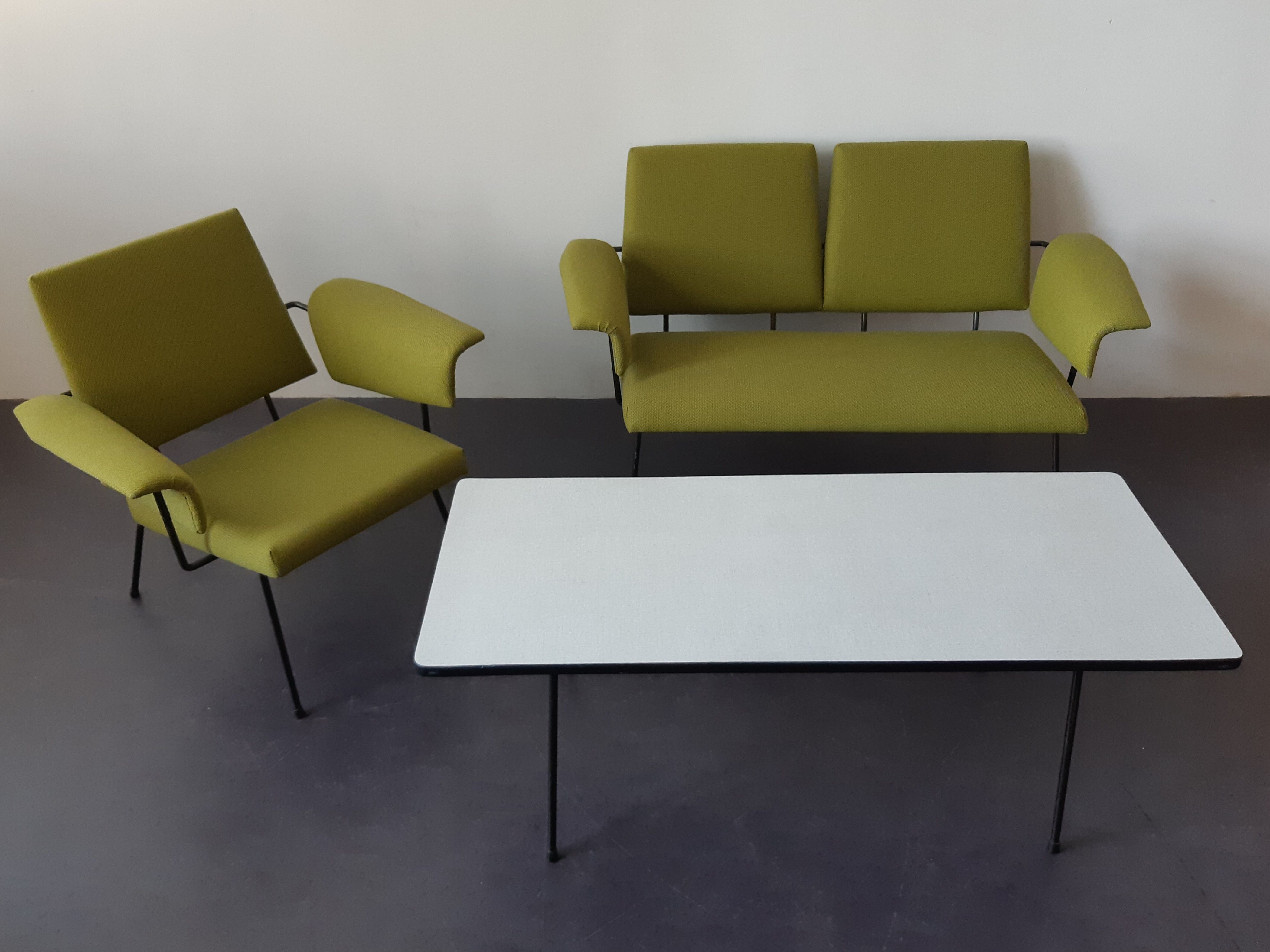 Living room set by Rudolf Wolf for Elsrijk, 1950's