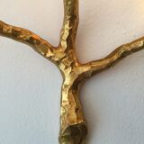 Arlus Publisher. Pair of appliques in gilded bronze