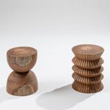 Tabouret en bois anuk