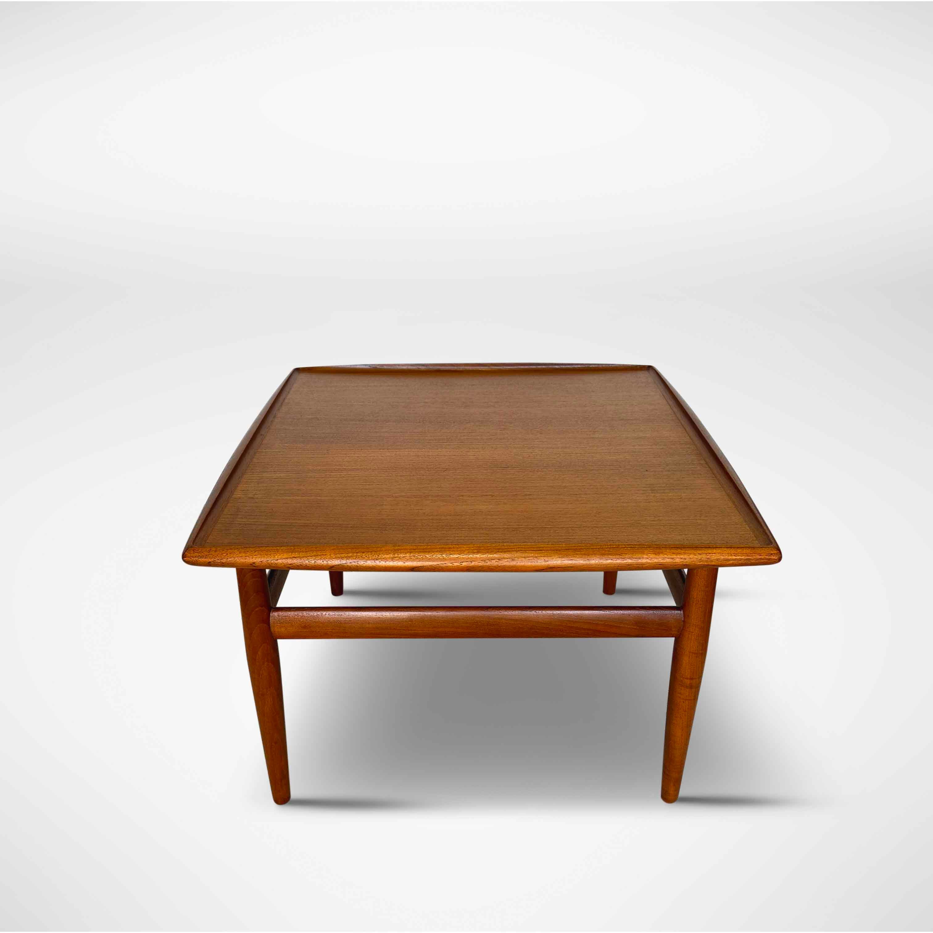 Teak Coffee Table by Grete Jalk for Glostrup, Denmark, 1960s