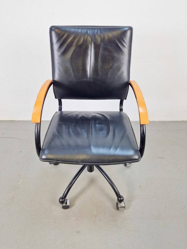 S73 Office Chair in Leather by Josef Gorica for Thonet, 1990s