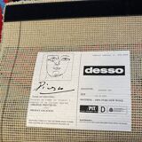 DESSO edition rug, PABLO PICASSO 'Portrait of a woman with a pompom hat'