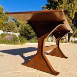 Vintage Gianfranco Frattini table for Bernini model 522 G