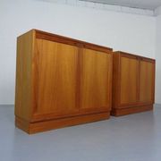 Large Teak Chest by H. W. Klein for Bramin, 1960s
