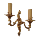 Gold wall lamp