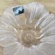 Flower-shaped crystal candle holder by Swedish designer Mats Jonasson
