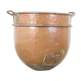 Pot à caramel en cuivre
