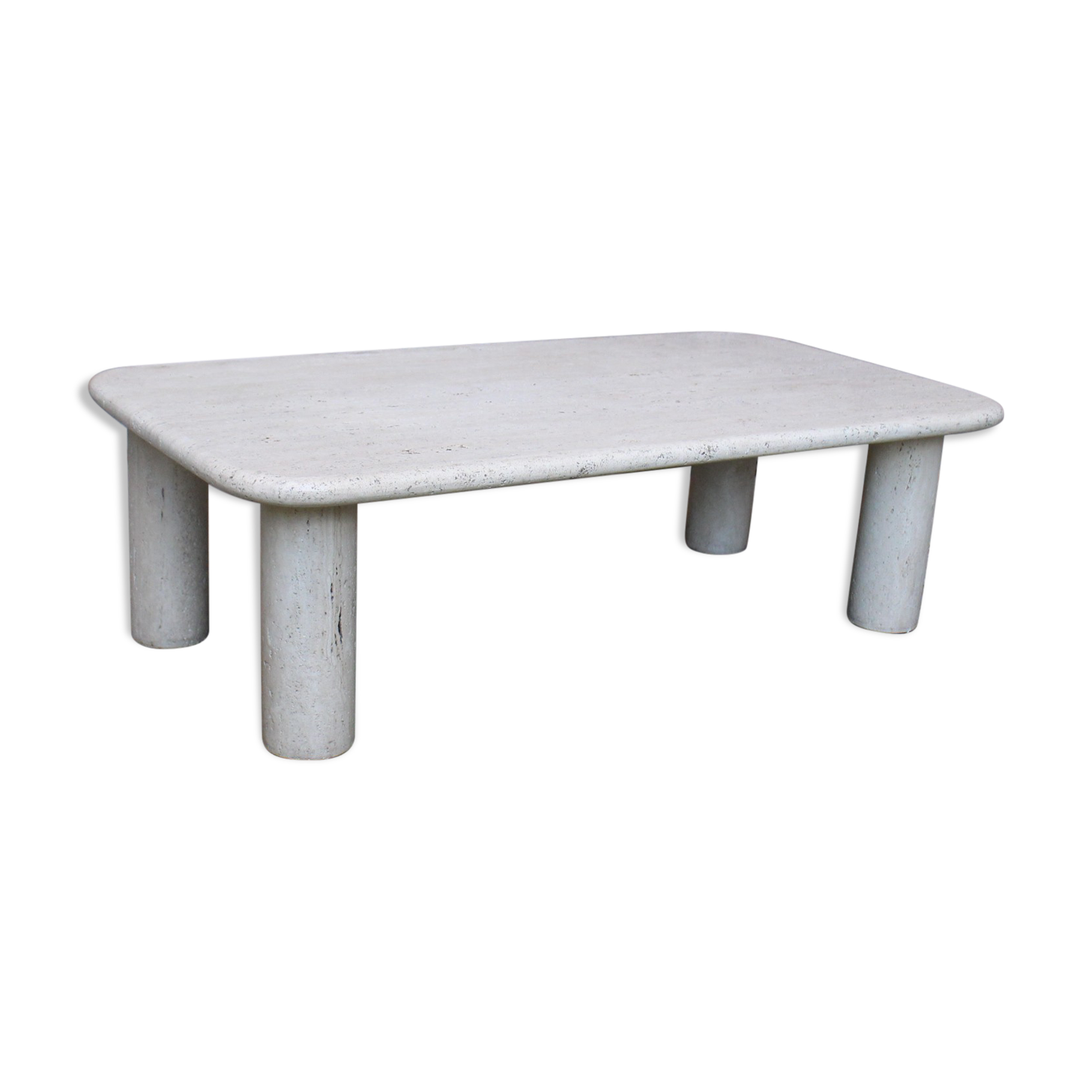 Table basse en travertin 1970