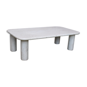 Travertine coffee table 1970