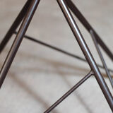 Door coats vintage parrot 12 balls swiveling in wood and steel