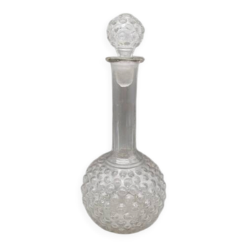 Antique glass carafe