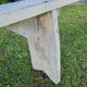 Old farm bench