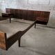 Lit scandinave en palissandre vintage