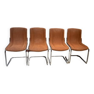 Suite de quatre chaises