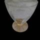 Amber liquor service 1930 glass and faceted carafe