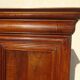 Very large Louis Philippe walnut wardrobe