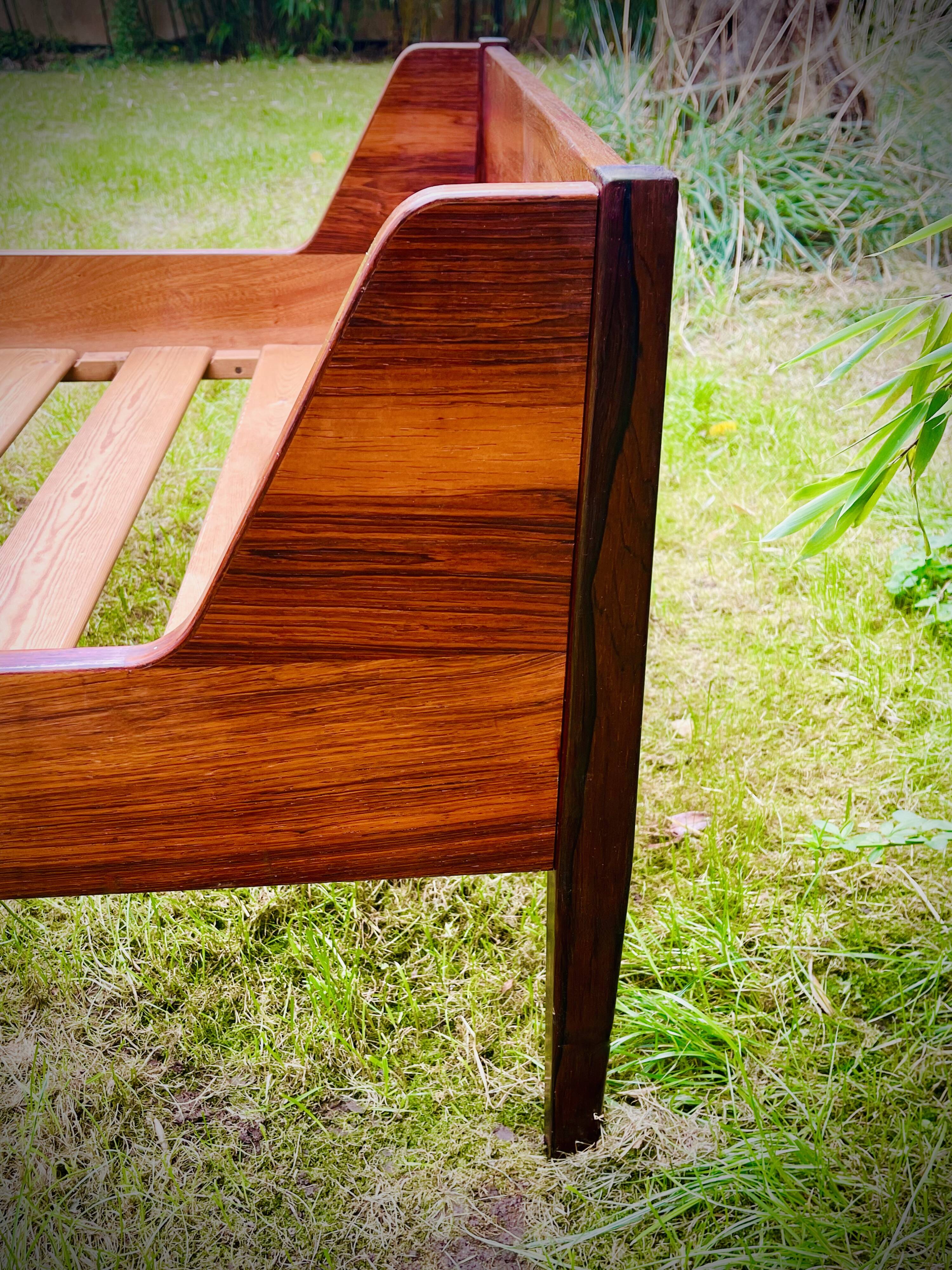 Rosewood daybed by kaj winding for poul hundevad editor