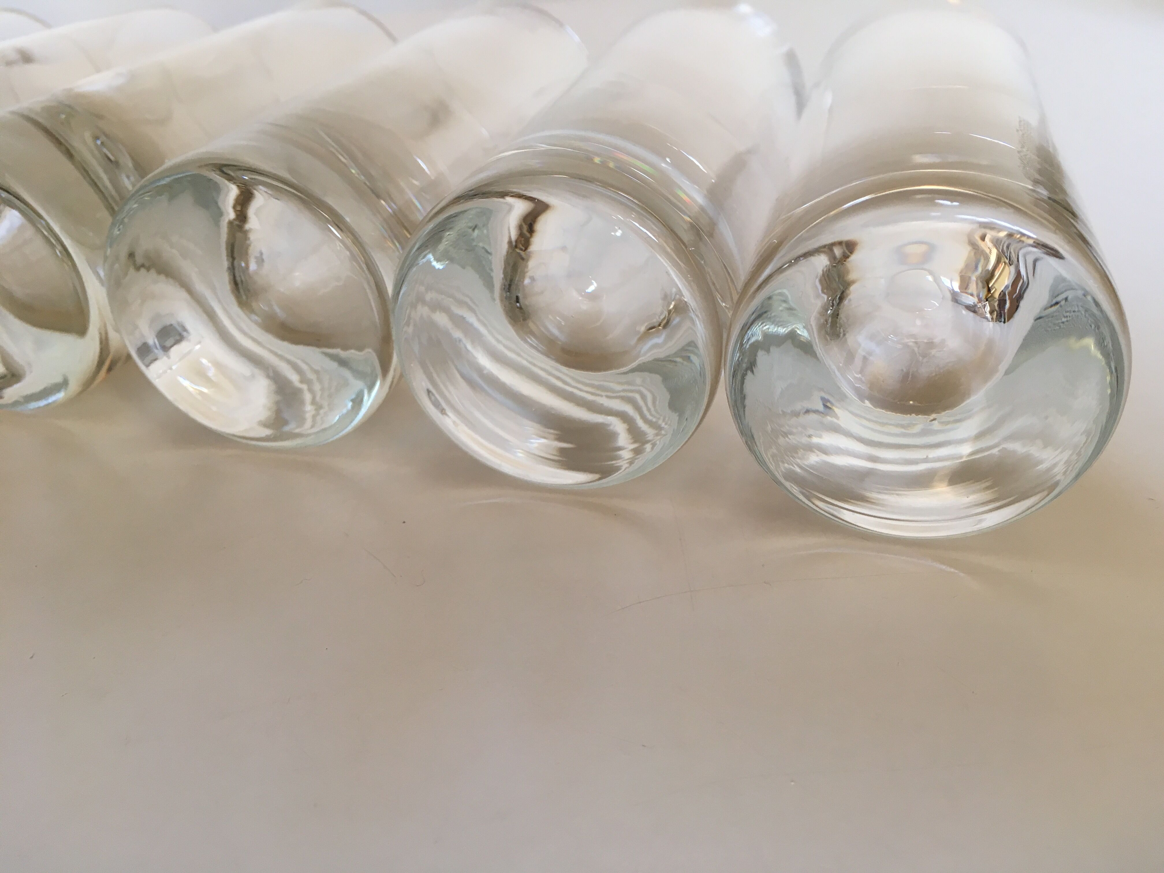 Suite 6 rights 60s Crystal tumblers glasses