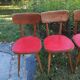 Ensemble de 4 chaises bistrot Baumann