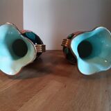 Pair of two Monaco Vallauris vases