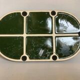 Large marbled earthenware ashtray pocket