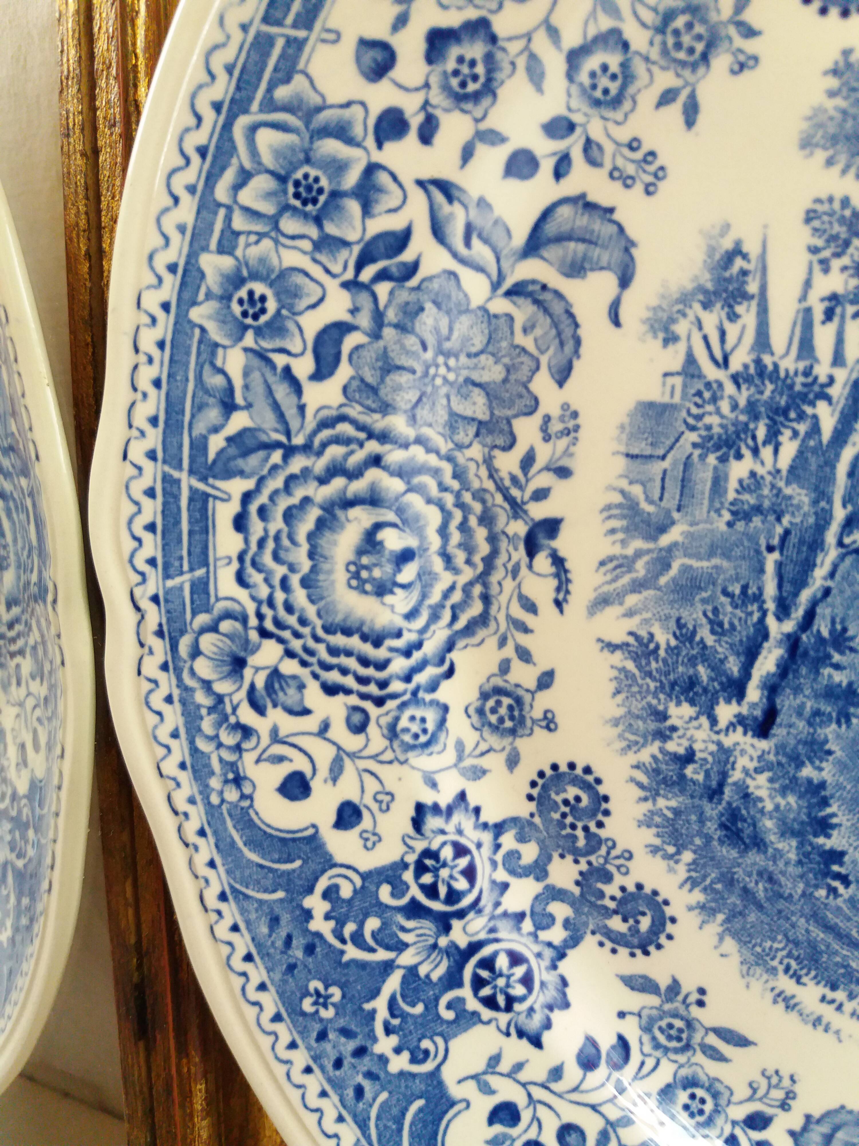 Set 6 flat plates Villeroy and Boch