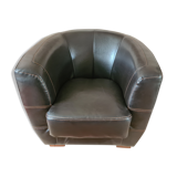 Vintage skai armchair
