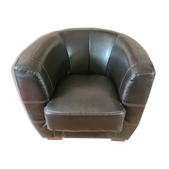 Fauteuil skai vintage