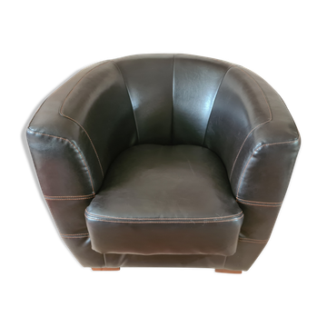 Vintage skai armchair