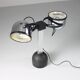 Silver Trepiù table lamp by Gae Aulenti & Livio Castiglioni for Stilnovo, 1971