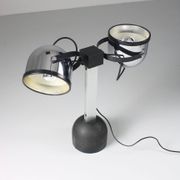 Silver Trepiù table lamp by Gae Aulenti & Livio Castiglioni for Stilnovo, 1971