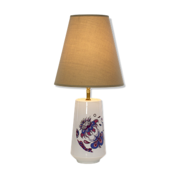 Limoges ceramic lamp, 1950