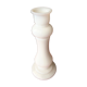 Bougeoir en opaline blanc