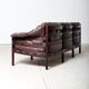 Leather Set by A. Norell for Coja 1970’s Sweden