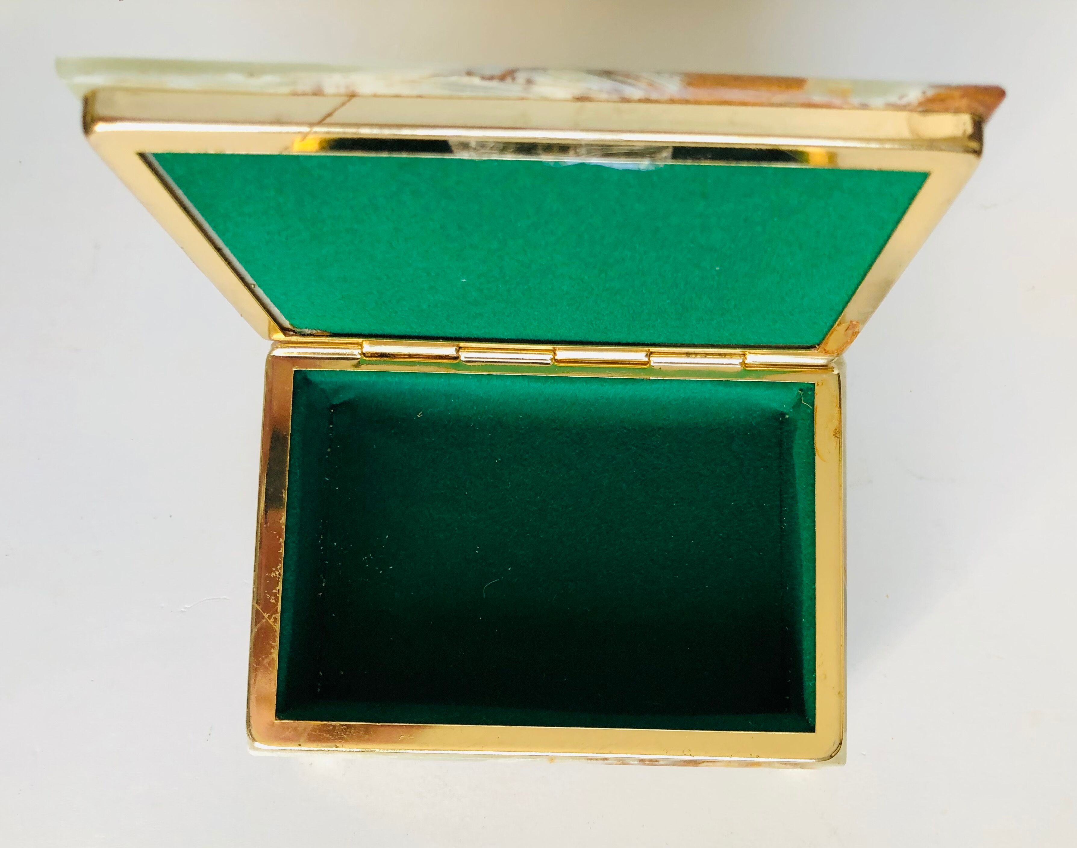 Boîte à bijoux en onyx