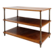 Three-tiered French shop display table - 1900s