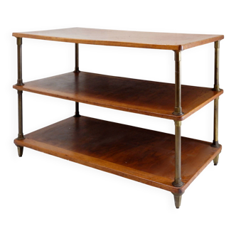 Three-tiered French shop display table - 1900s