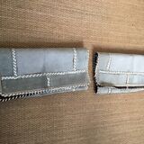 Lot of 2 carpets cow skins 120x60cm