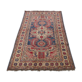 Tapis d'orient kazak caucasien bleu 230x187cm
