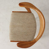 Erik KIRKEGAARD Scandinavian Chair Vintage for Hong Stolefabrik , Denmark