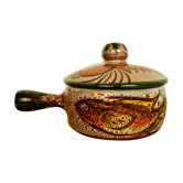 Vallauris ceramic caquelon