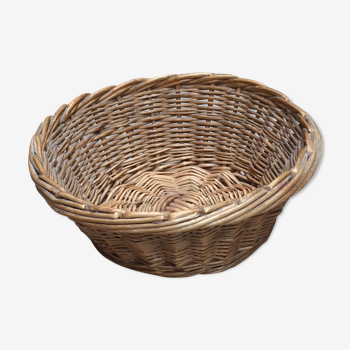 Old wicker basket