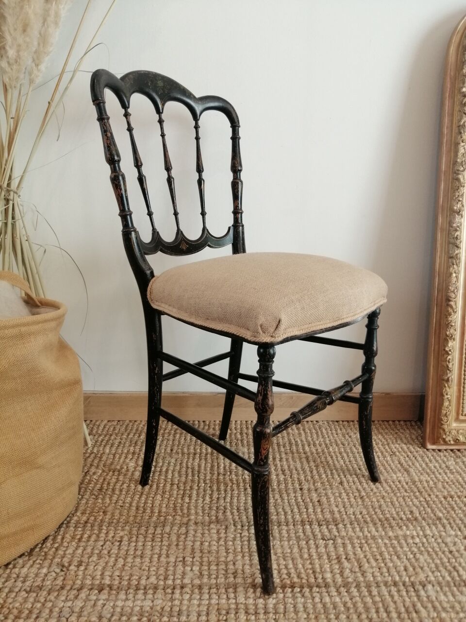 Chair Napoleon III period 19th.