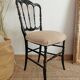 Chair Napoleon III period 19th.