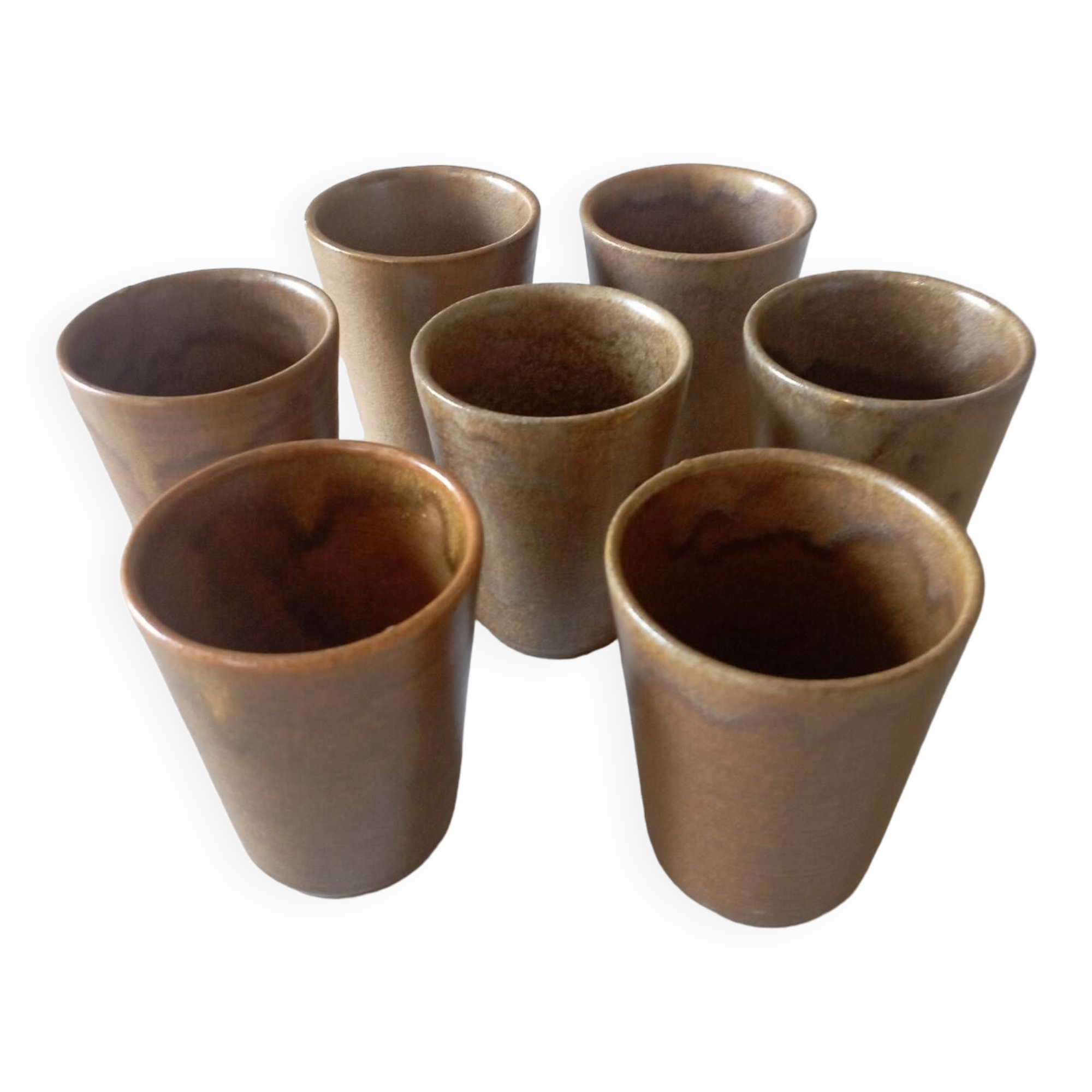 Stoneware glasses