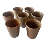 Stoneware glasses