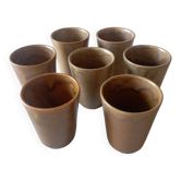 Stoneware glasses