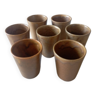 Stoneware glasses