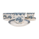 Gien earthenware coffee service, Terre de fer
